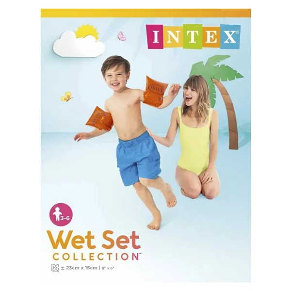 Intex Kırmızı Kolluk 23x15 Cm (5 Adet) - Görsel 2