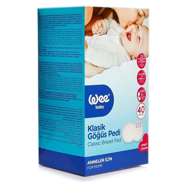 Wee Baby Klasik Göğüs Pedi 40 Adet (4 Adet) - Görsel 2