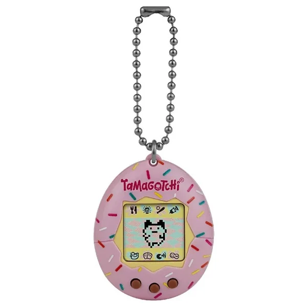 Tamagotchi Orijinal Sanal Bebek Pasta Süsü Deseni - Görsel 2