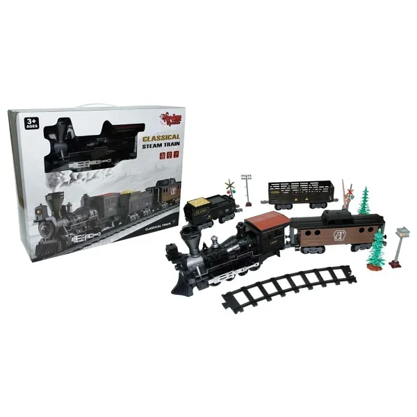 Vardem Işıklı Ve Sesli Classic Buharlı Tren - Görsel 2