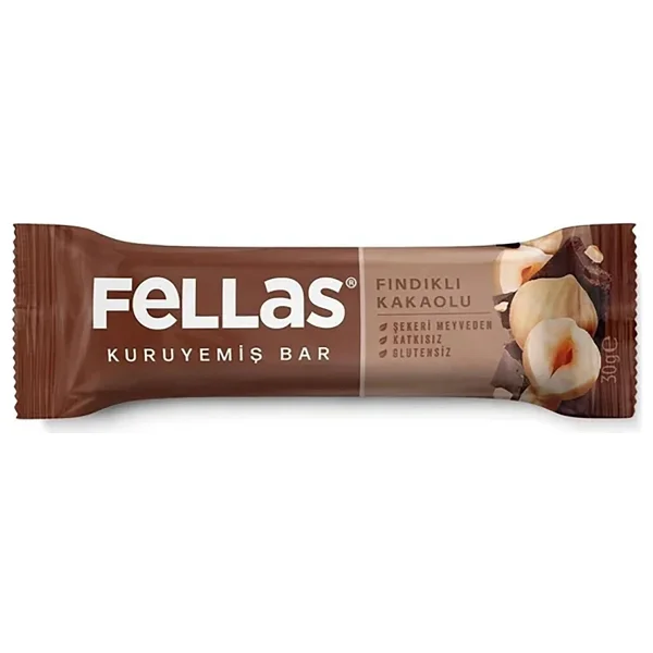Fellas Fındıklı Kakaolu Kuruyemiş Bar (3 X 30 G) - Görsel 2