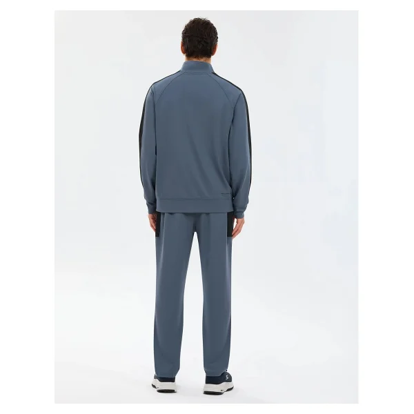 Skechers M Performance Track Suit S241211-3998 Erkek Gri Eşofman Takımı - Görsel 3