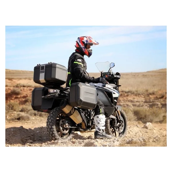 Shad Tr48 Terra 48 Lt Alüminyum Siyah Motosiklet Çantası - Görsel 3