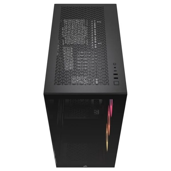 Corsair 3500x Argb Siyah 4x120mm Fan Temperli Cam USB 3.2 Rm850e 850w 80+ Gold Güç Kaynağı Mid Tower E-Atx Gaming Kasa - Görsel 5
