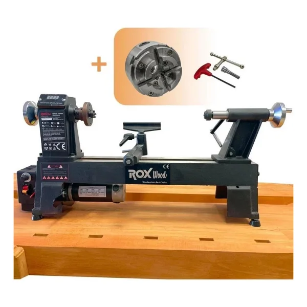 Rox Wood 0179 750 W Devir Ayarlı Ahşap Torna Makinesi - Görsel 6