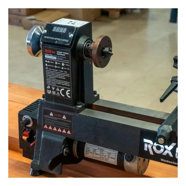 Rox Wood 0179 750 W Devir Ayarlı Ahşap Torna Makinesi - Görsel 7