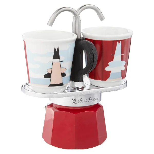 Bialetti Magrite 2 Fincanlı Mini Express Moka Pot Seti - Görsel 2
