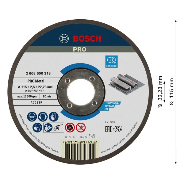 Bosch 180 X 3.0 Mm Expert For Metal Düz Kesici Disk - Görsel 4
