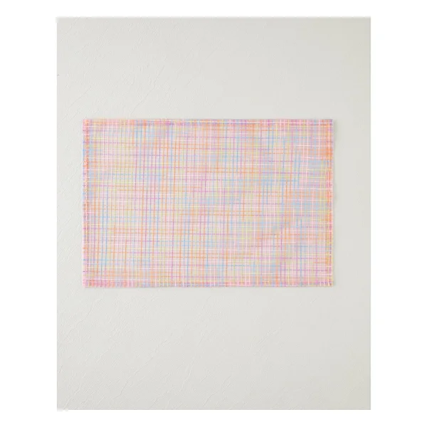 English Home Galaxy Stripes Polyester 4'lü Amerikan Servis 30x45 Cm Pembe - Görsel 2