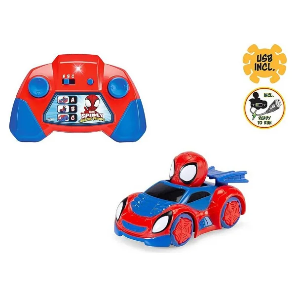 Dickie Rc Spidey Web-Crawler 1:50 Uzaktan Kumandalı Araba 203222006 - Görsel 5
