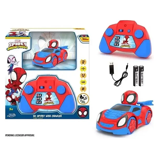 Dickie Rc Spidey Web-Crawler 1:50 Uzaktan Kumandalı Araba 203222006 - Görsel 6