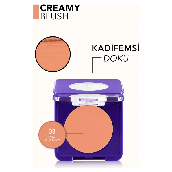 Flormar Metaglam Krem Allık - Görsel 5