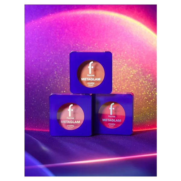 Flormar Metaglam Krem Allık - Görsel 6