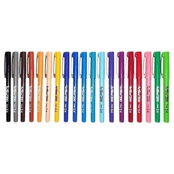 Artline 200 0.4 Mm 20'li İnce Uçlu Keçeli Kalem Seti - Görsel 3
