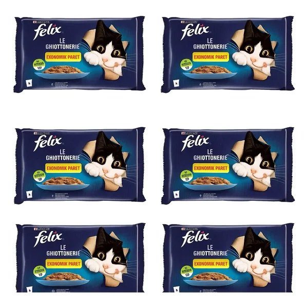 Felix Somon Kedi Yaş Mama Eko Paket 85 gr 24'lü - Görsel 2