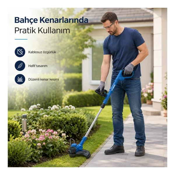 Hyundai Hy20cgt Çim Biçme Makinesi - Görsel 5