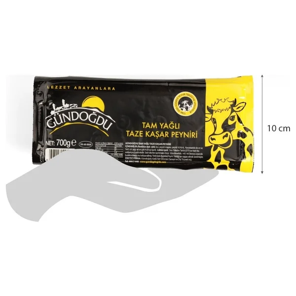Gündoğdu Taze Kaşar Peyniri 700 Gr - Görsel 4