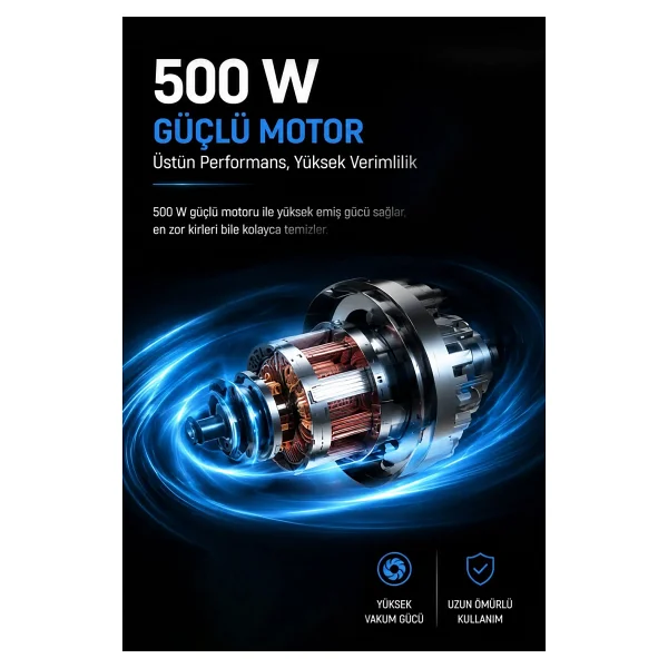 Fantom Magic P 3000 Dikey Elektrikli Süpürge - Görsel 6