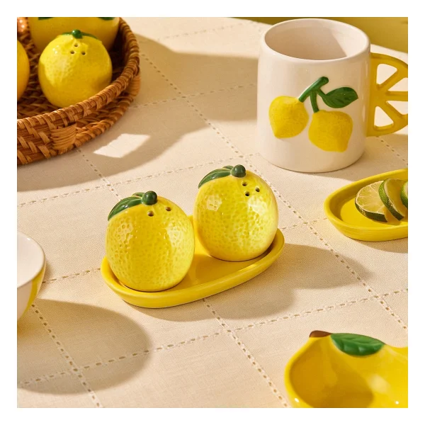 Karaca Lemon 6.5 Cm Tuzluk Biberlik - Görsel 2