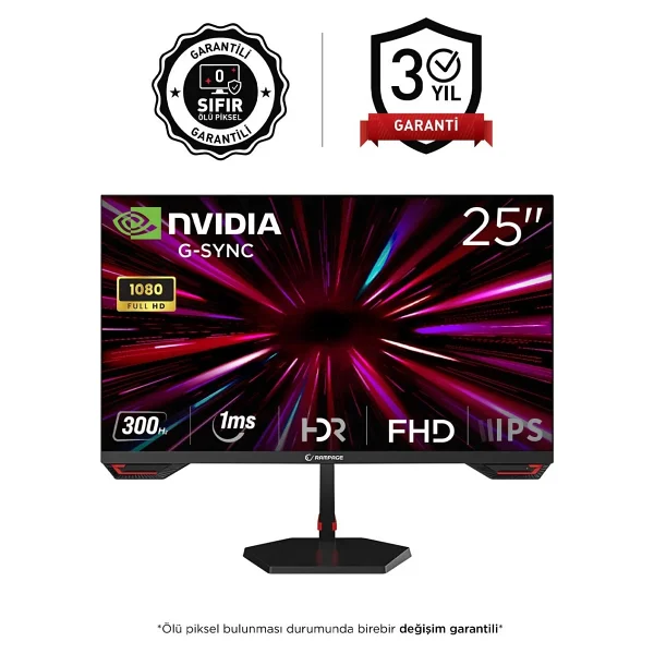 Rampage Crimson Cr25r300f 25" 1 Ms Full HD Ips 300 Hz Oyuncu Monitörü - Görsel 10