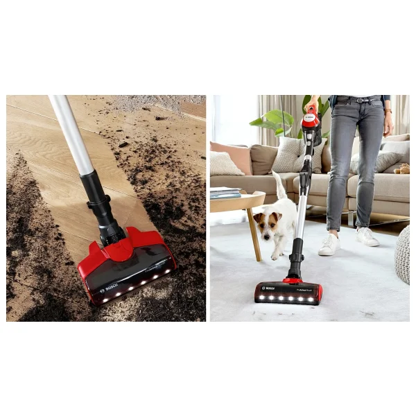 Bosch Unlimited 7 Proanimal Red Bcs711pet Şarjlı Dikey Süpürge - Görsel 2