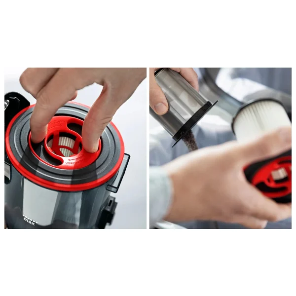 Bosch Unlimited 7 Proanimal Red Bcs711pet Şarjlı Dikey Süpürge - Görsel 4