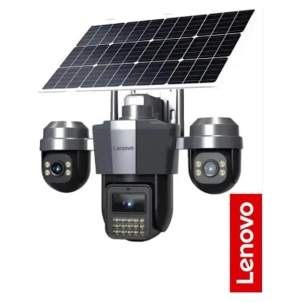 Lenovo W14C-Z 5MP+5MP+5MP 3 Lens AOV Smart 4G Solar Kamera Solar Kamera - Görsel 4