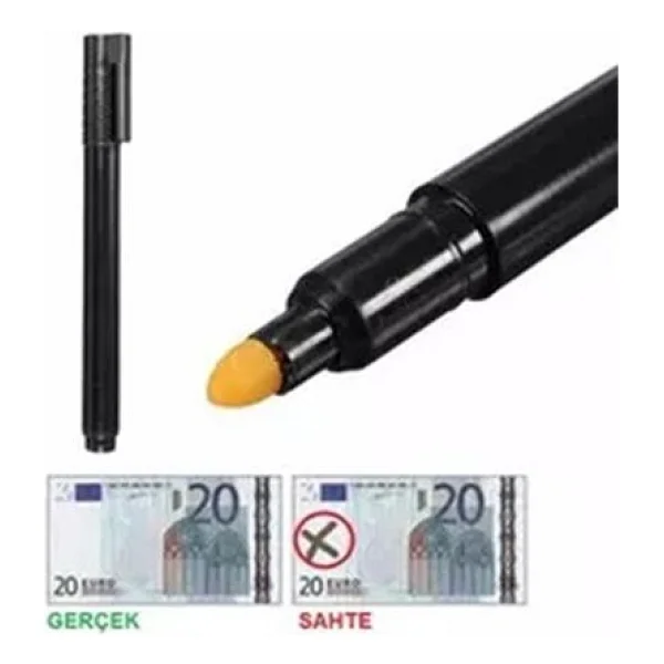 Sahte Taklit Para Anlama Tespit Etme Kalemi Kontrol Cihazı - Görsel 5