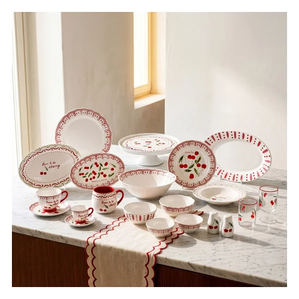 Karaca Cherry Time 20 Cm Çukur Tabak - Görsel 5