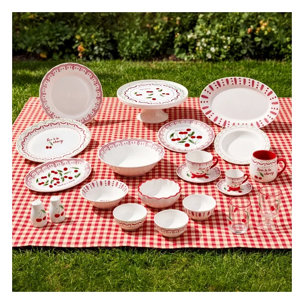 Karaca Cherry Time 20 Cm Çukur Tabak - Görsel 8