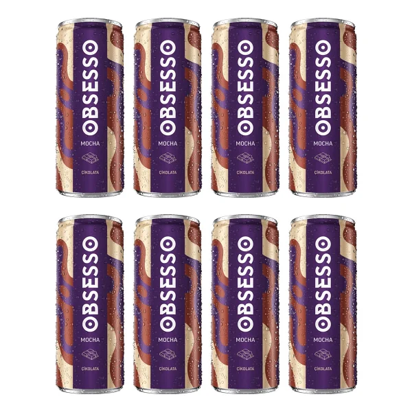 Obsesso Mocha Soğuk Kahve 250 Ml X 8 Adet - Görsel 3