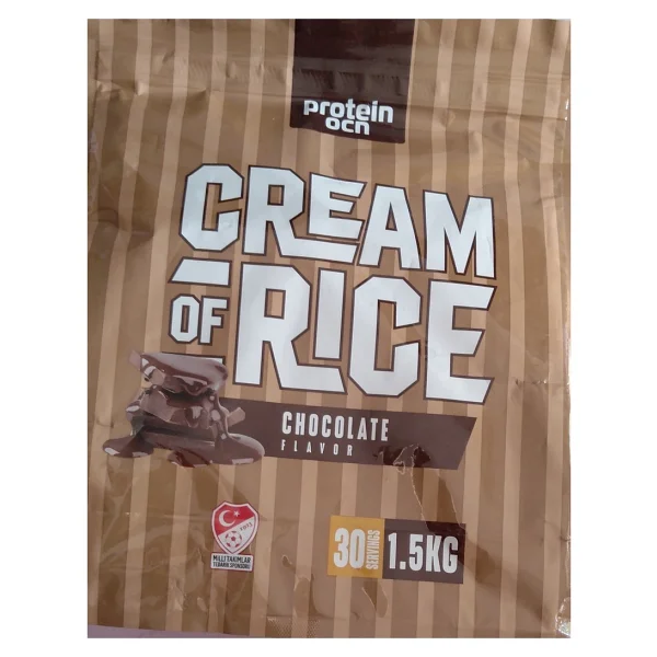 Protein Ocn Çikolata Aromalı Pirinç Kreması (Cream Of Rice) 1,5 Kg. - Görsel 3