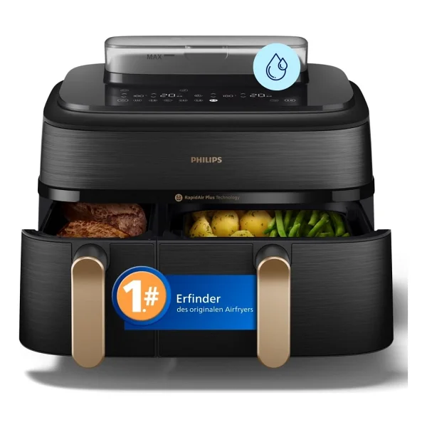Philips Steam Airfryer 5000 Serisi Na552/00 9 Lt Yağsız Fritöz - Görsel 7