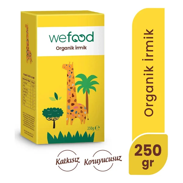 Wefood Kids Organik Bebek İrmiği 250 Gr - Görsel 5