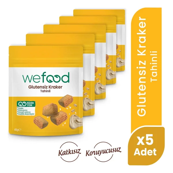 Wefood Tahinli Kraker 40 Gr 5'li - Görsel 10