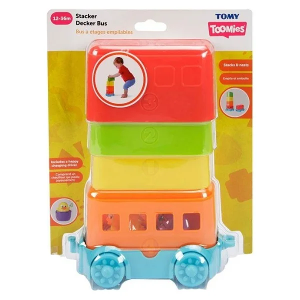 Tomy Toomies Çok Katlı Otobüs E73220C - Görsel 8