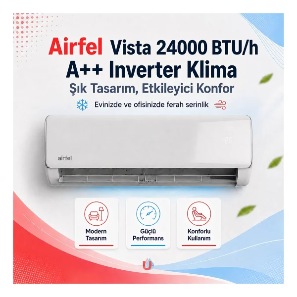 Airfel Vista Ltxp71a A++ 24000 Btu İnverter Duvar Tipi Klima - Görsel 10