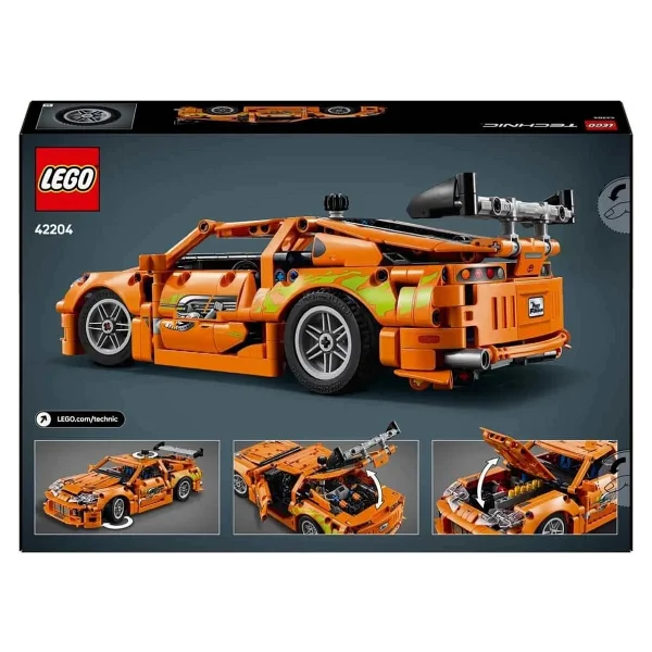Lego 42204 Technic Fast And Furious Toyota Supra Mk4 - Görsel 5