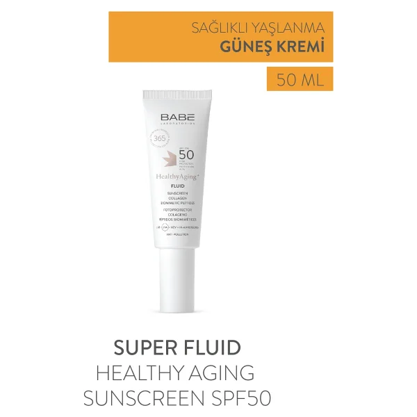 Babe Healthy Aging 40 Ml 50 Faktör Güneş Kremi - Görsel 8