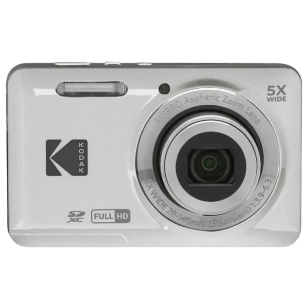 Kodak Pixpro Fz55 Friendly Zoom Gümüş Dijital Fotoğraf Makinesi - Görsel 5
