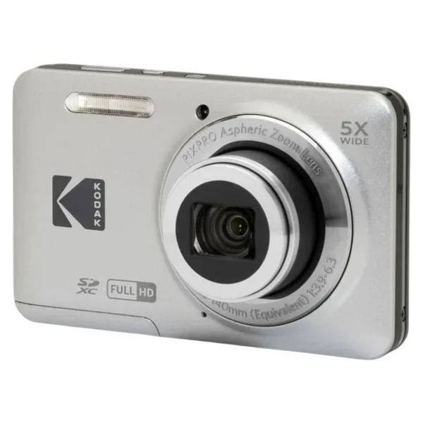 Kodak Pixpro Fz55 Friendly Zoom Gümüş Dijital Fotoğraf Makinesi - Görsel 2