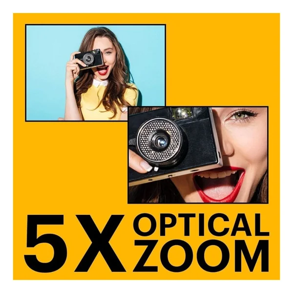 Kodak Pixpro Fz55 Friendly Zoom Kırmızı Dijital Fotoğraf Makinesi - Görsel 3