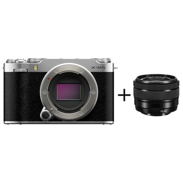 Fujifilm X-M5 + 15-45mm Lens Gümüş Aynasız Fotoğraf Makinesi - Görsel 5