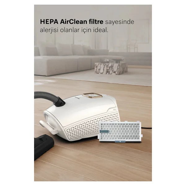 Miele Guard L1 Allergy 890 W Toz Torbalı Süpürge - Görsel 4