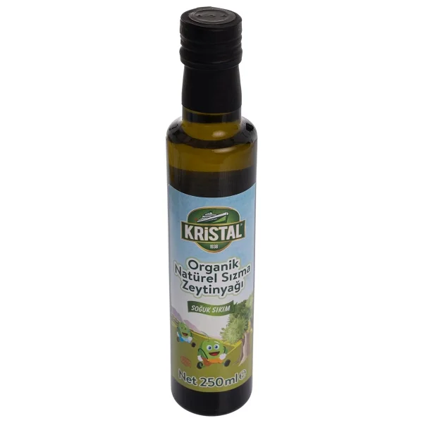 Kristal Organik Natürel Sızma Zeytinyağı Cam 250 Ml - Görsel 9