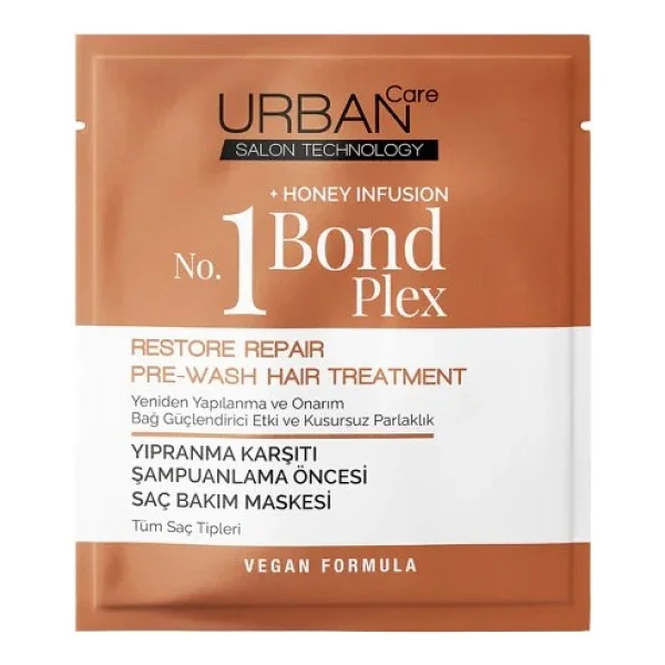Urban Care Bond Plex No:1 Duş Öncesi Saç Bakım Maskesi 50 Ml - Görsel 2