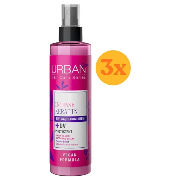 Urban Care Intense & Keratin 200 Ml 3 Adet Sıvı Saç Kremi - Görsel 8