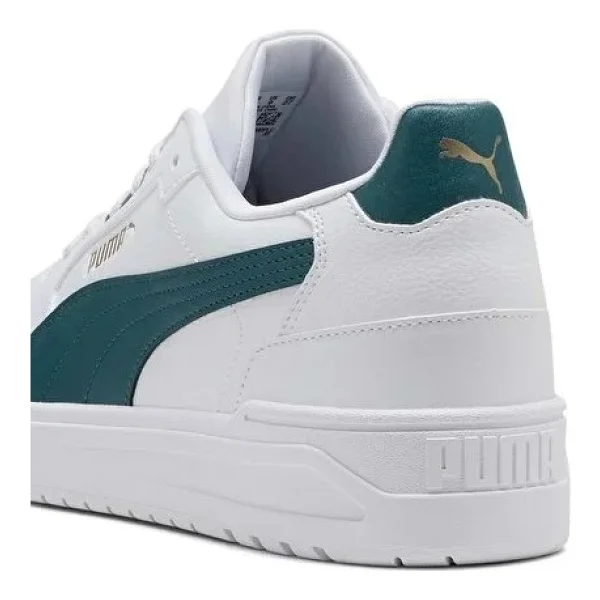 Puma Shuffle Downtown 402596-13 Beyaz-Yeşil Erkek Sneaker - Görsel 8