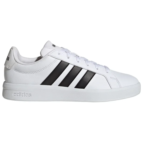 Adidas Grand Court Base 3.0 Jr4616 Beyaz-Siyah Kadın Sneaker - Görsel 2