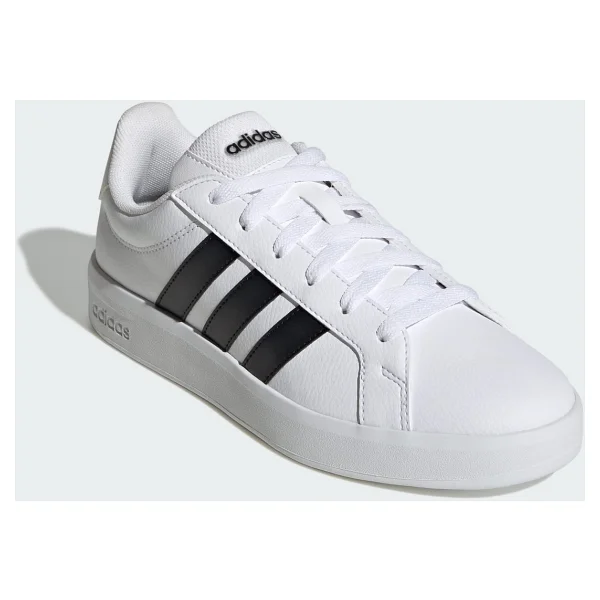 Adidas Grand Court Base 3.0 Jr4616 Beyaz-Siyah Kadın Sneaker - Görsel 3